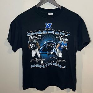 VINTAGE 2003 | Carolina Panthers | NFC Championship | XL YOUTH | Peppers + Davis